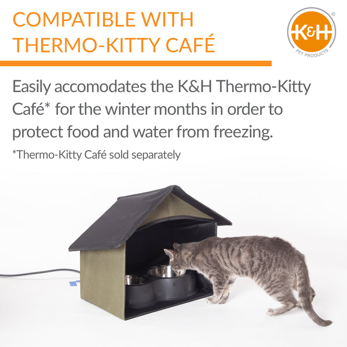 K&H Outdoor Kitty Dining Room