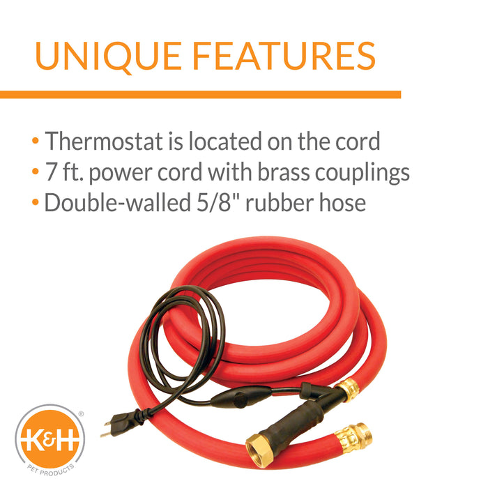 K&H Thermo-Hose Outdoor Heated Hose
