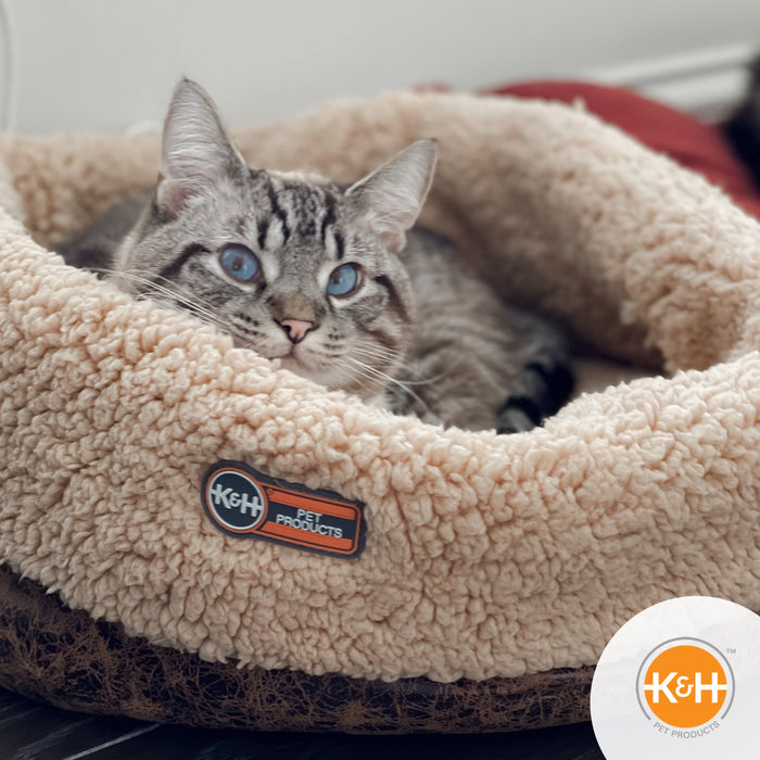 K&H Thermo-Snuggle Cup Heated Cat Bed