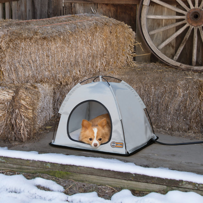 K&H Thermo Tent - Small, Gray, Dog