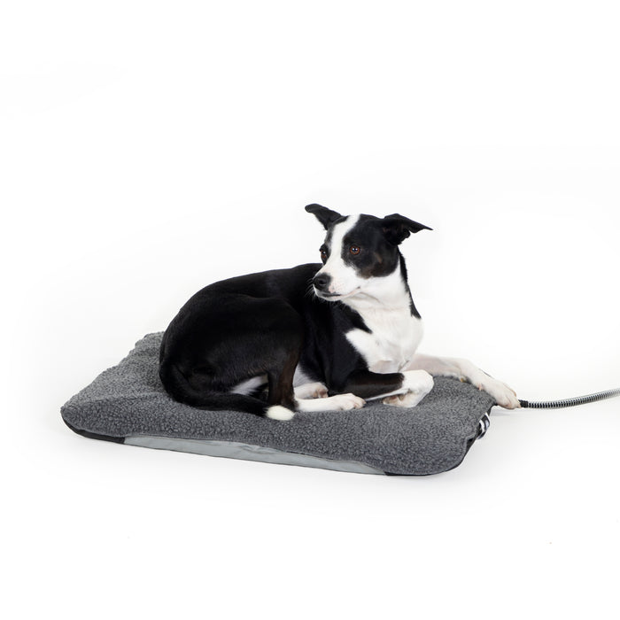 K&H Lectro-Soft™ Outdoor Heated Pet Bed Gray