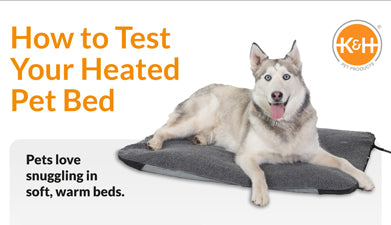 How to test your heated pet bed