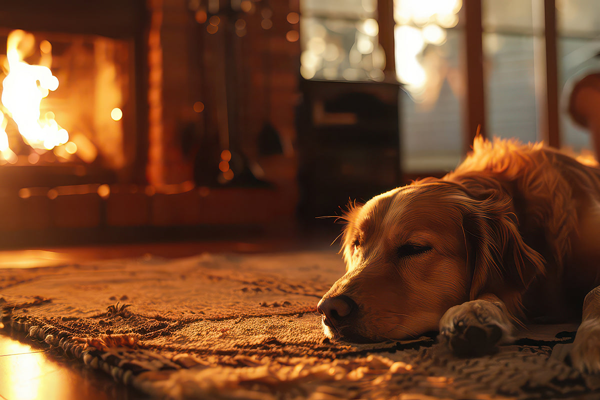 Keep pets safe around space heaters and fireplaces with these tips. 