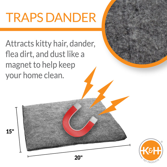 K&H Amazin' Thermo-Kitty Pad Heated Cat Bed