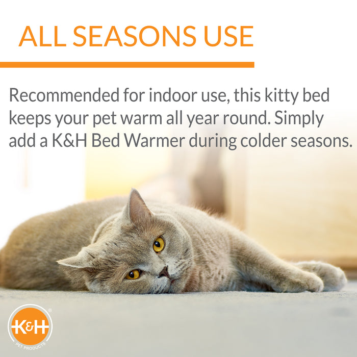 K&H Amazin' Thermo-Kitty Pad Heated Cat Bed