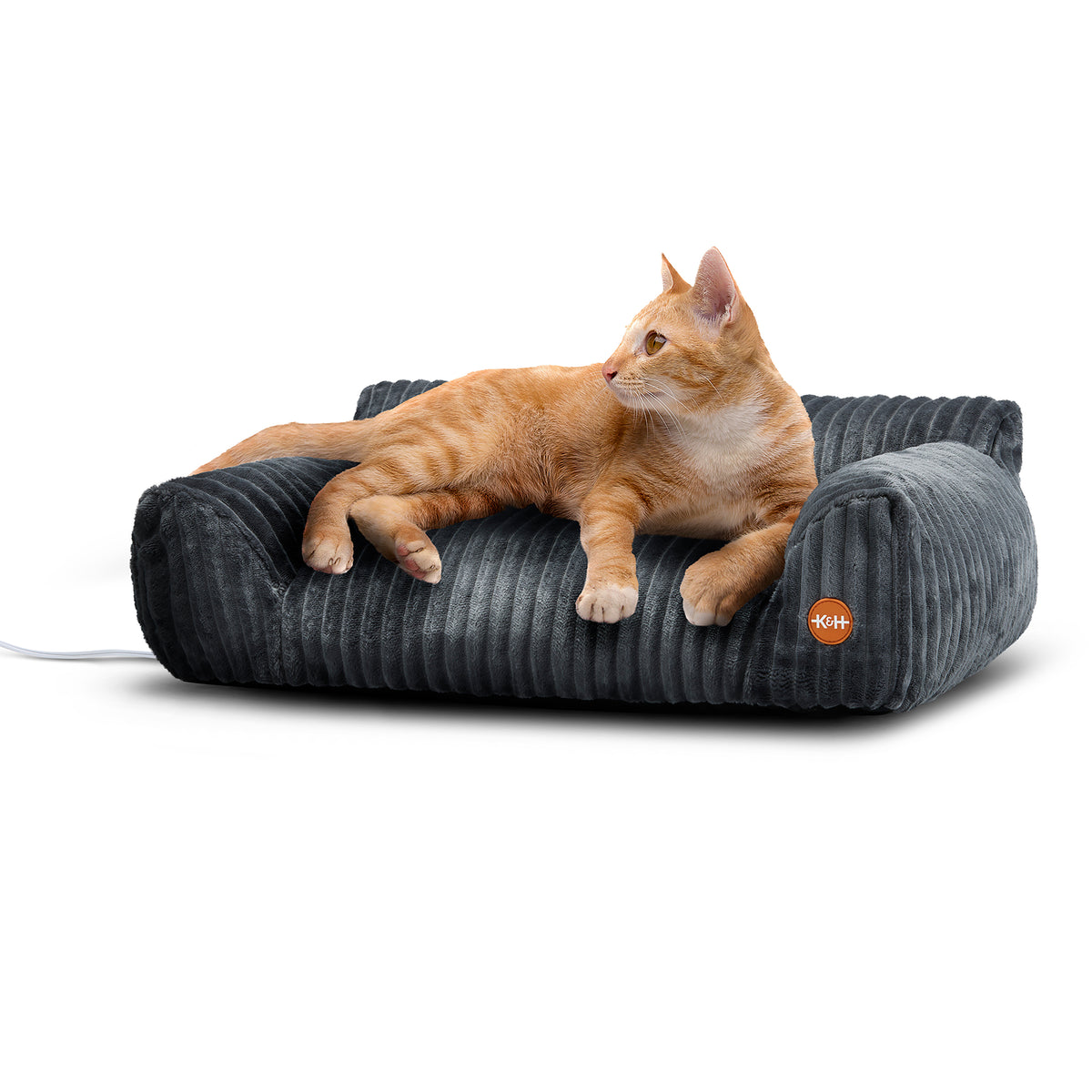 K&H Thermo Pet Sofa Indoor Heated Cat Couch Bed — K&H Pet Products