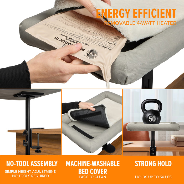 K&H Thermo Pet Desk Heated Cat Bed