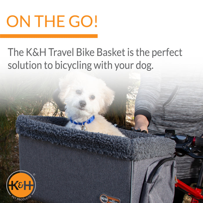 K&H Travel Bike Basket for Pet