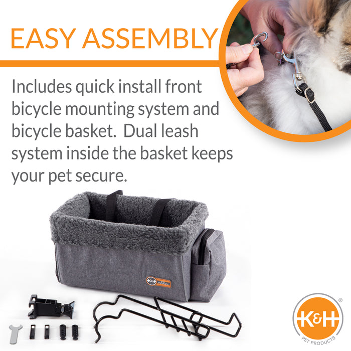 K&H Travel Bike Basket for Pet