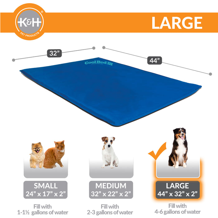 K&H Cool Bed III Cooling Dog Bed