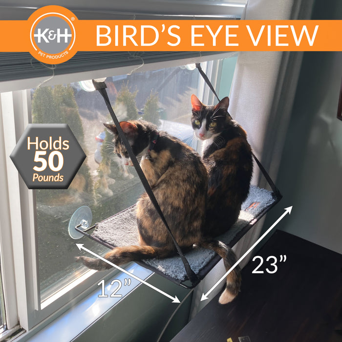 K&H EZ Mount Window Kitty Sill Single Level