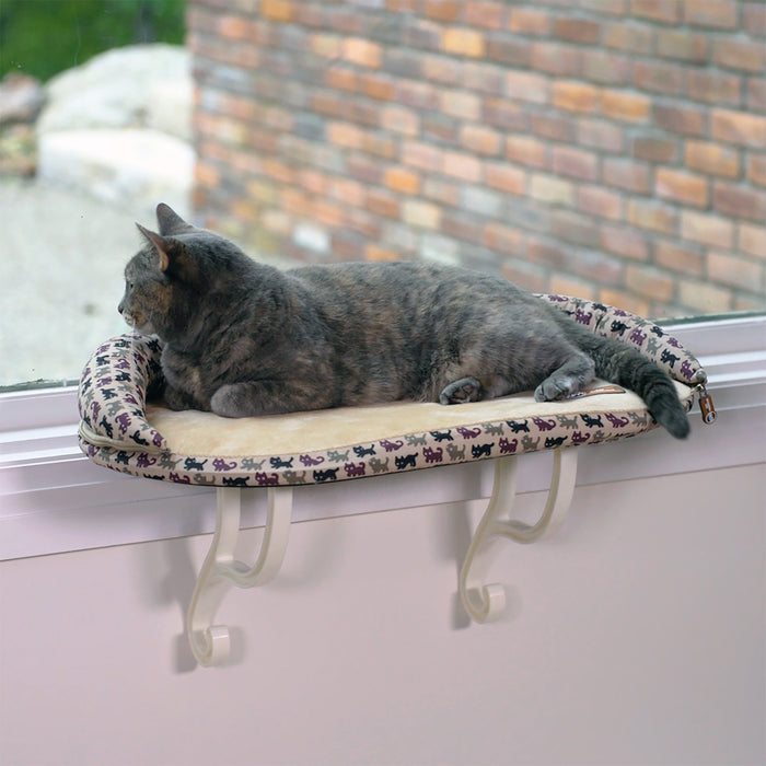 K&H Deluxe Kitty Sill with Bolster