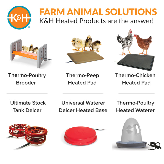 K&H Thermo-Chicken Heated Pad