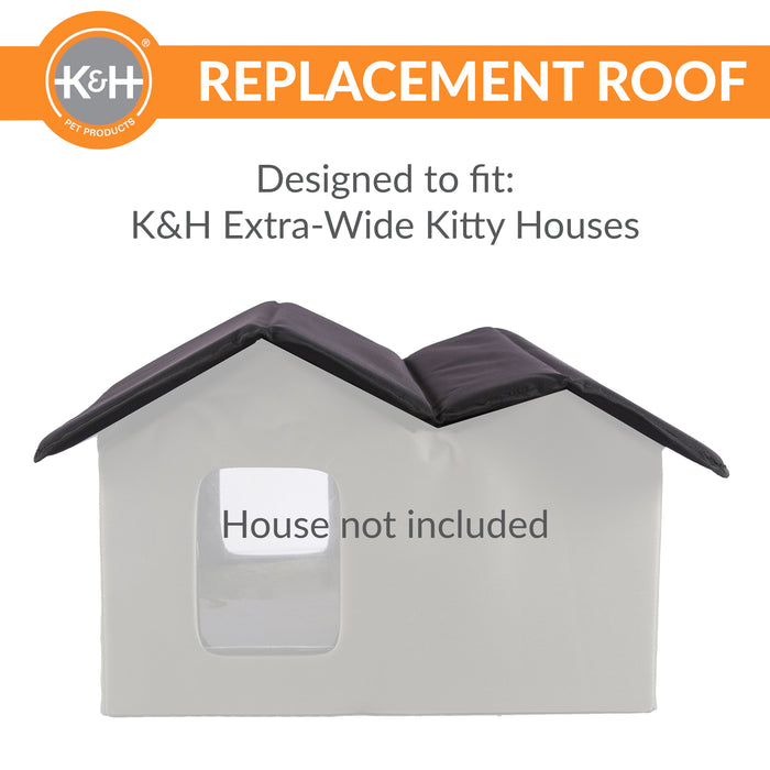 Outdoor Kitty House Replacement Roof Tops