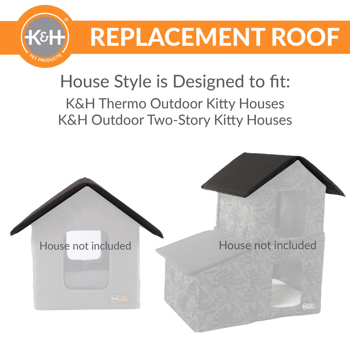 Outdoor Kitty House Replacement Roof Tops