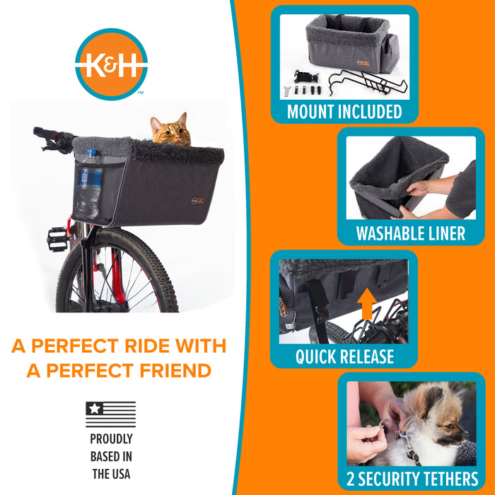 K&H Travel Bike Basket for Pet