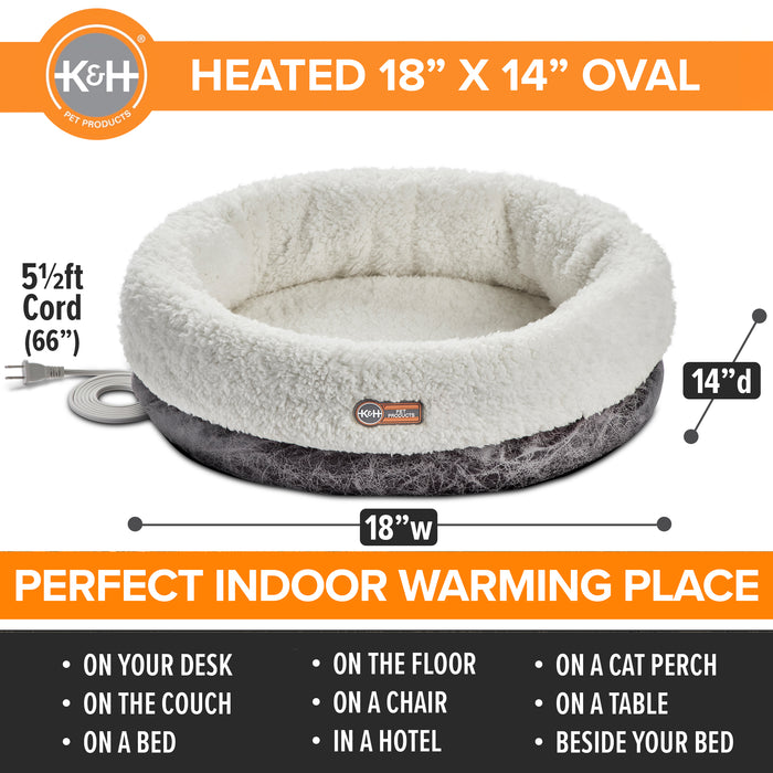 K&H Thermo-Snuggle Cup Heated Cat Bed