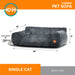 K&H Thermo-Pet Sofa Heated Cat & Dog Bed Size