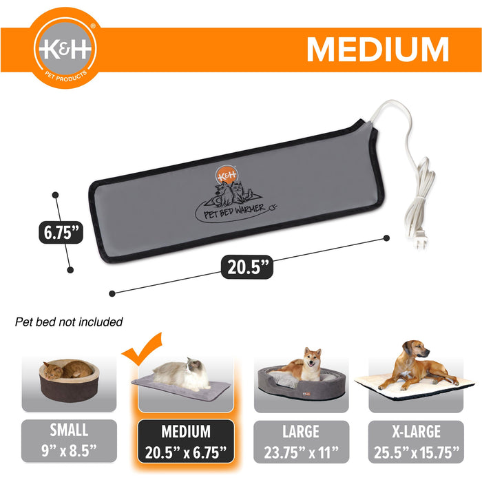 K&H Pet Bed Warmer - Gray