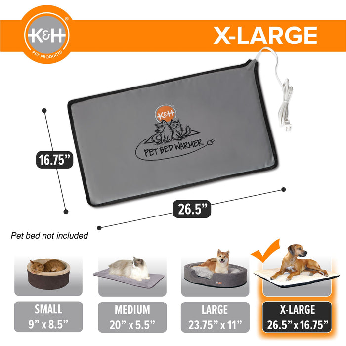 K&H Pet Bed Warmer - Gray