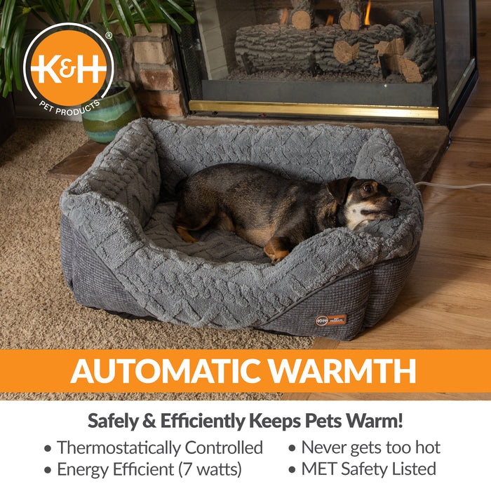 Thermo-Pet Lounge Sleeper Heated Cat & Dog Bed
