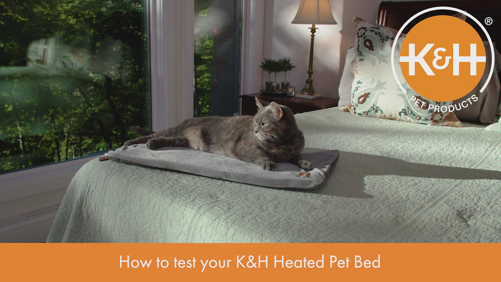 K&h pet products extreme weather kitty pad & fleece cover best sale