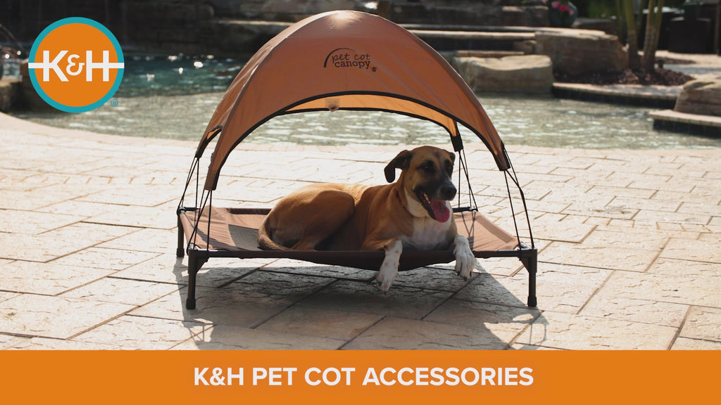 thumbnail image 2 of K&H Pet Pool Canopy - Sun Shade & Debris Protector For X-Large Dog Pools (Pool Sold Separately) 2 of 6