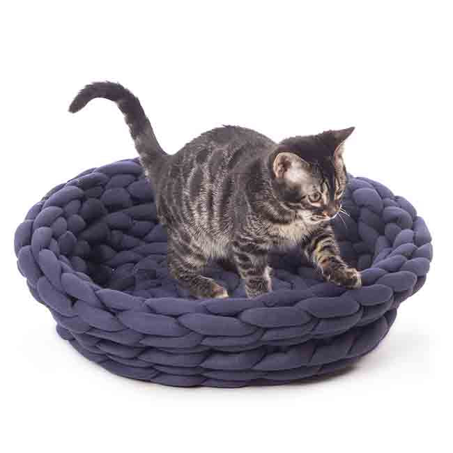 Knitted Pet Bed - K&H Pet Products