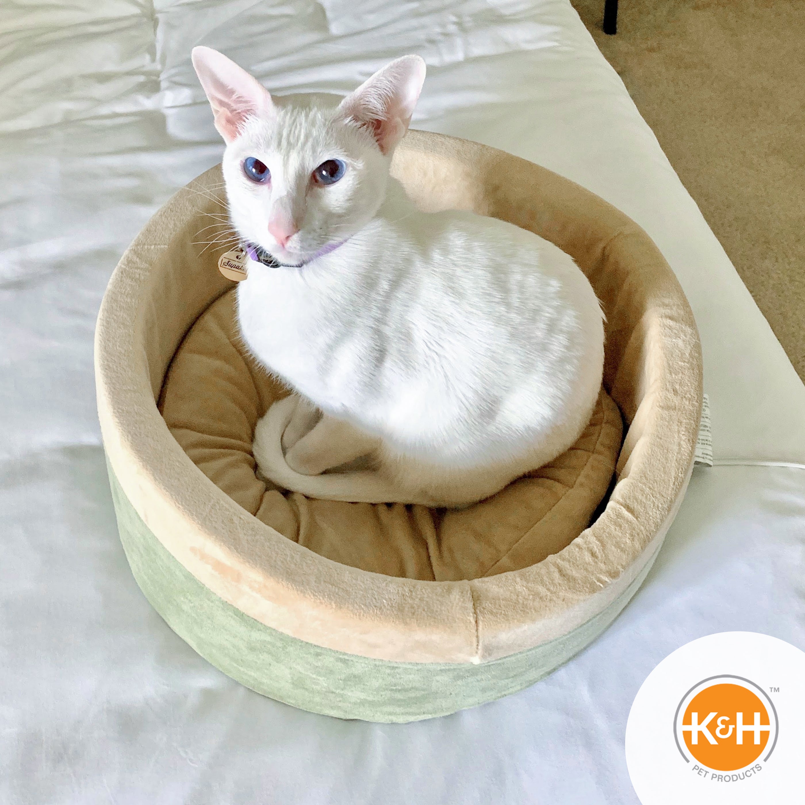 K&H Thermo-Kitty Bed Heated Cat Bed — K&H Pet Products