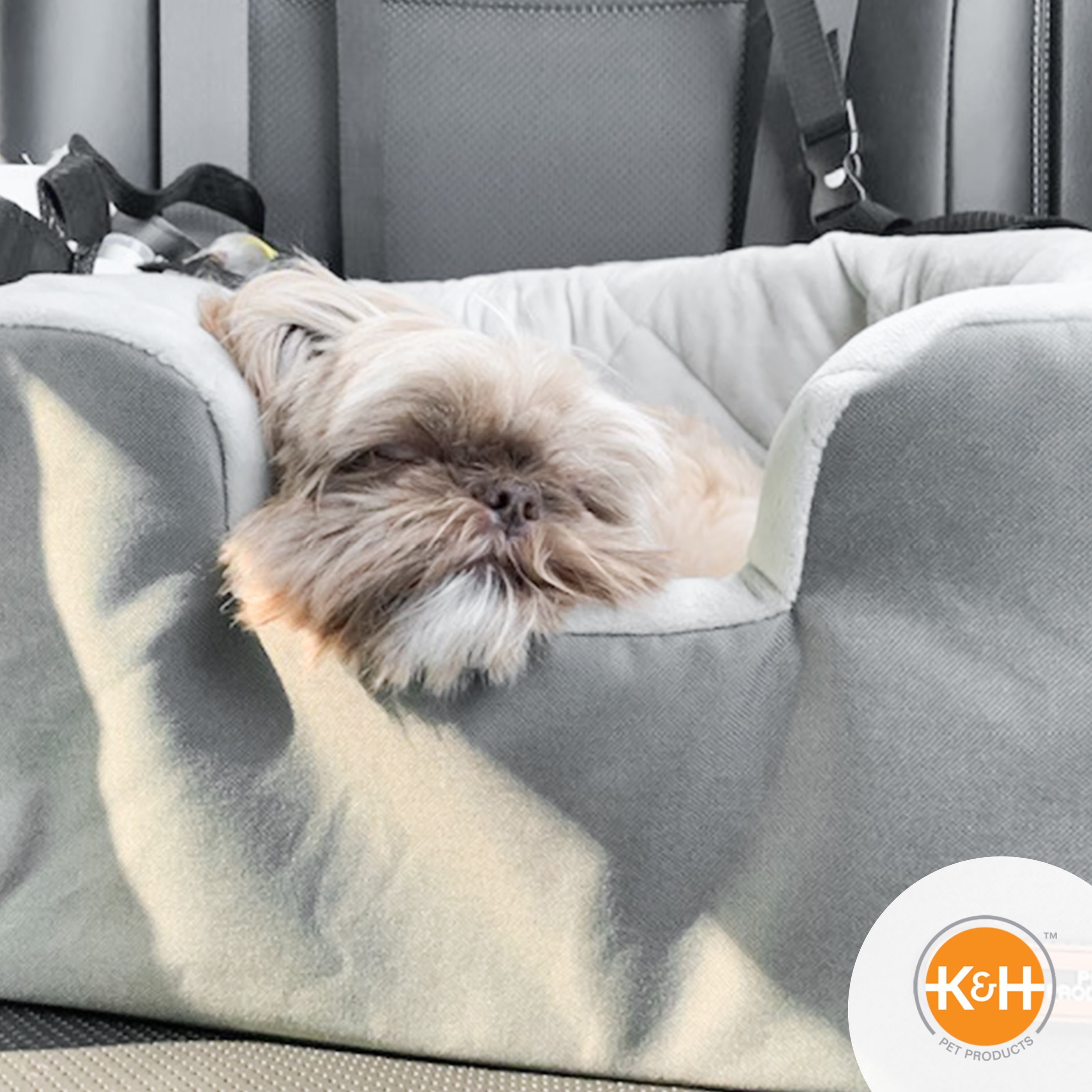 K&H Bucket Booster® Elevated Dog Car Seat K&H Pet Products