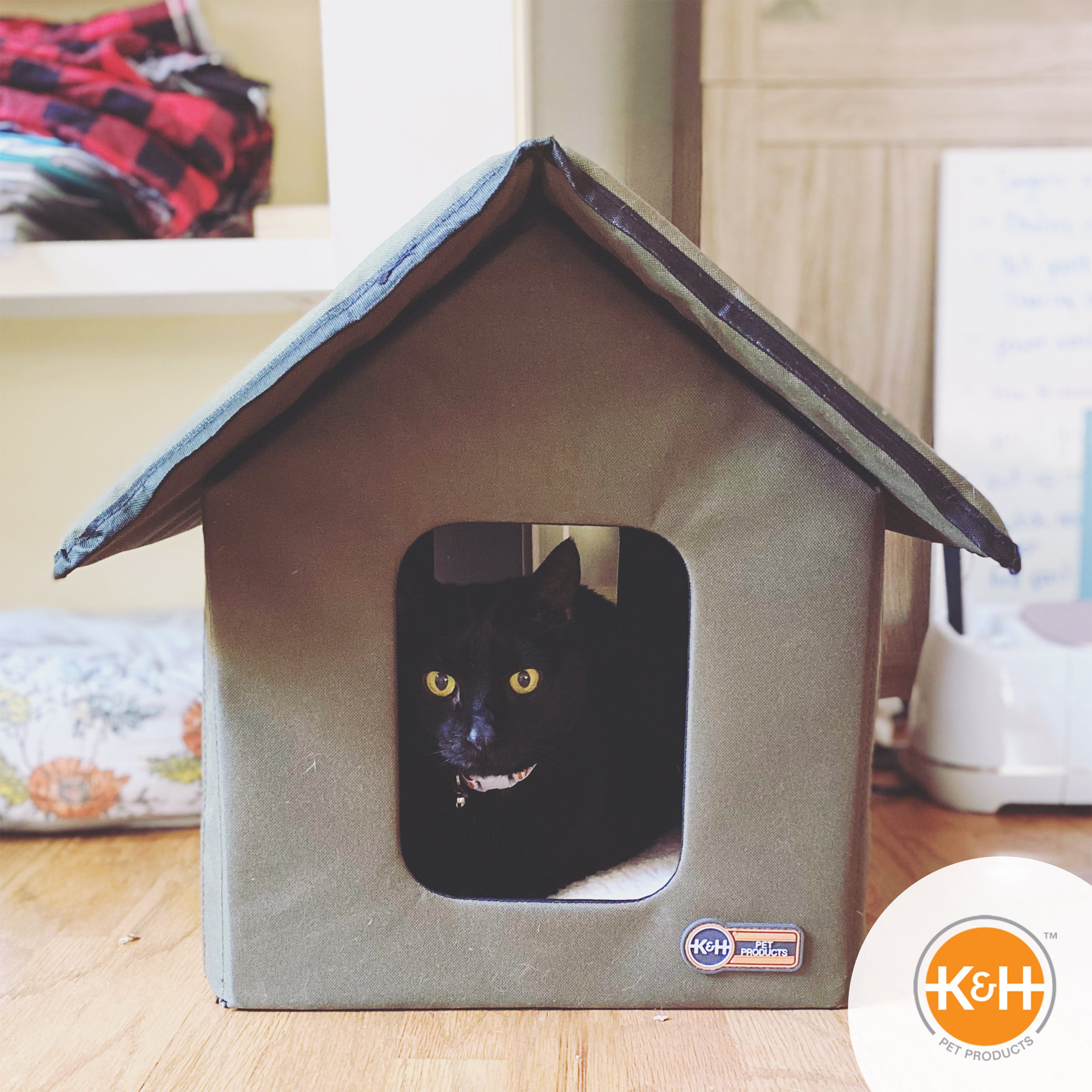K&H Thermo Outdoor Kitty House (Heated & Unheated) — K&H Pet Products