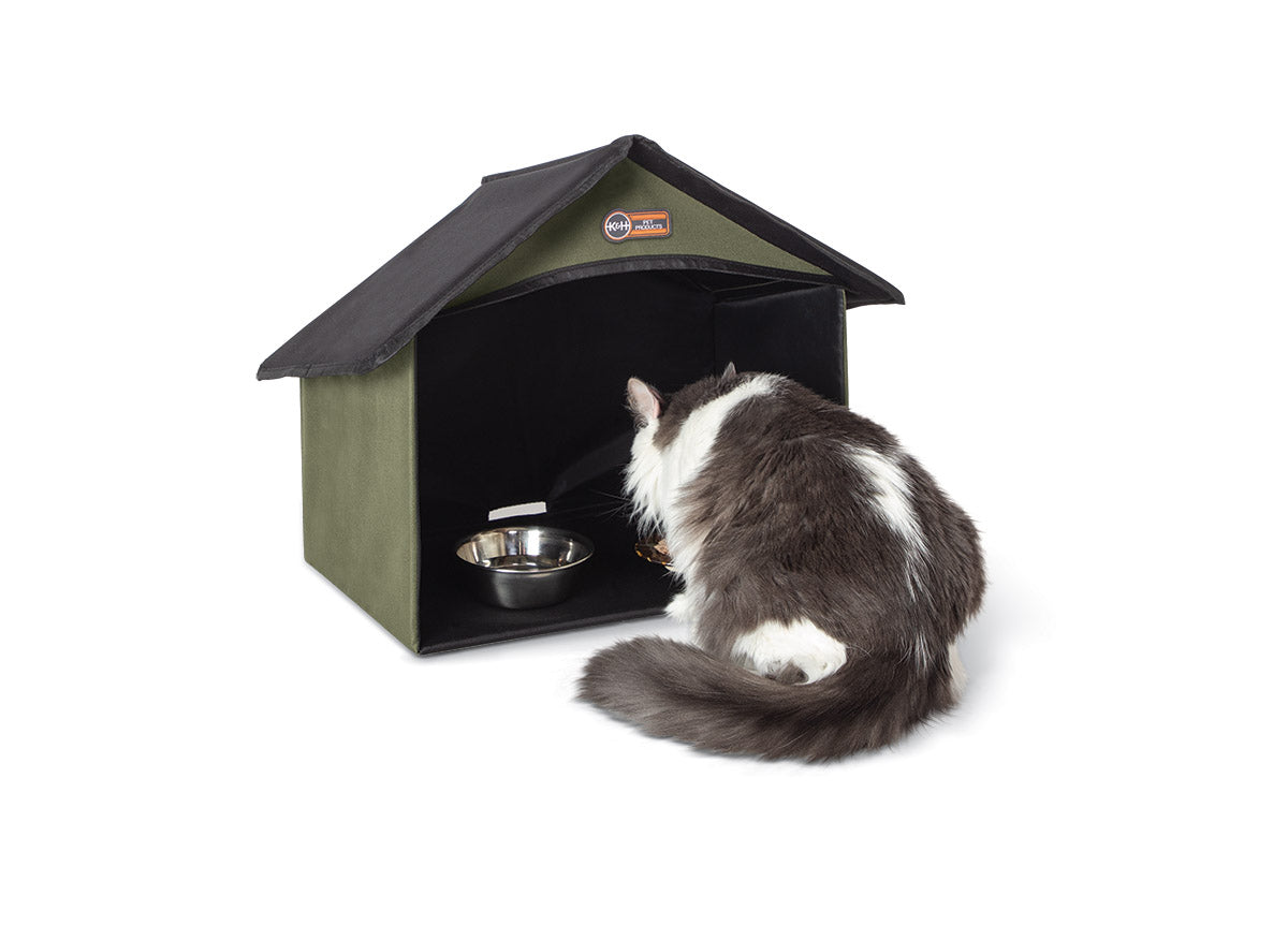 Outdoor Kitty Dining Room - Ku0026H Pet Products