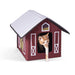 Outdoor Kitty House Barn Design