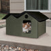 Outdoor Kitty House Extra-Wide (Unheated)
