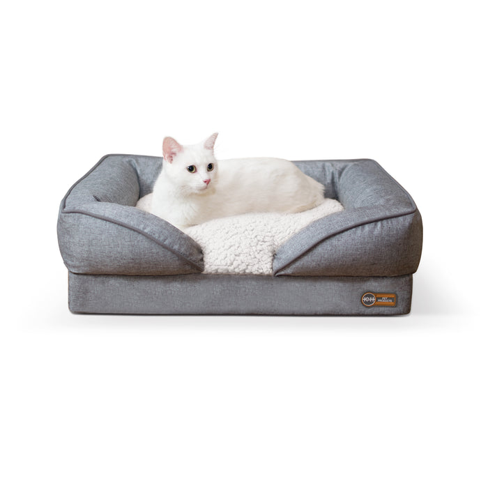 Pillow-Top Orthopedic Lounger Small Cat