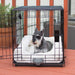 Deluxe Bolster Crate Pad Small