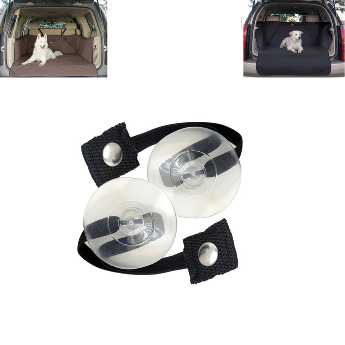 K&H Cargo Cover Replacement Suction Cup with Strap Set