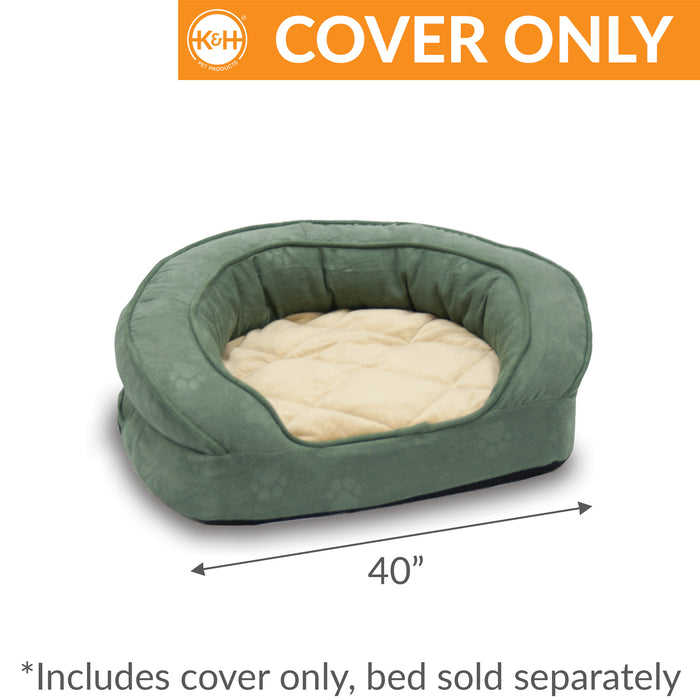 K&H Deluxe Ortho Bolster Sleeper Large Pet Bed Replacement Cover