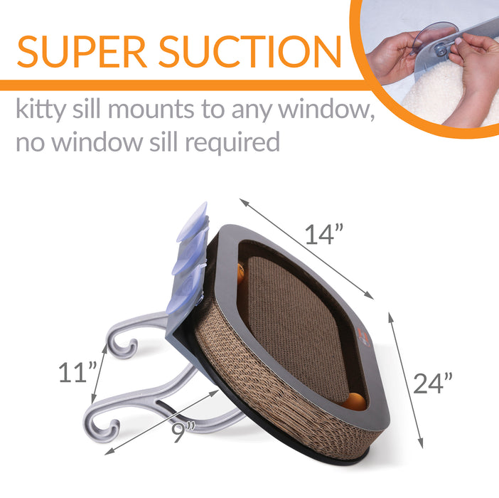 K&H Universal Mount Kitty Sill with Cardboard Track