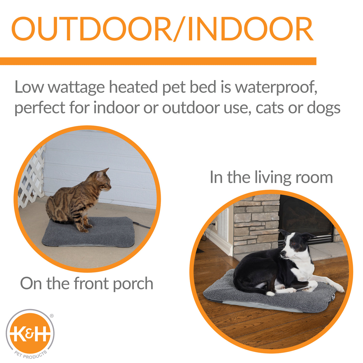 K&H LectroSoft™ Outdoor Heated Bed & Cover for Dogs & Cats — K&H Pet