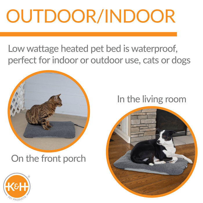 K&H Lectro-Kennel™ Heated Pad - Outdoor Heated Dog Pads & Beds