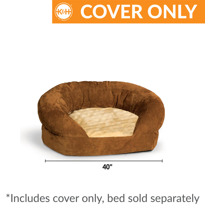 K&H Ortho Bolster Sleeper Pet Bed Replacement Cover