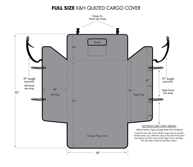 K&H Quilted Cargo Cover