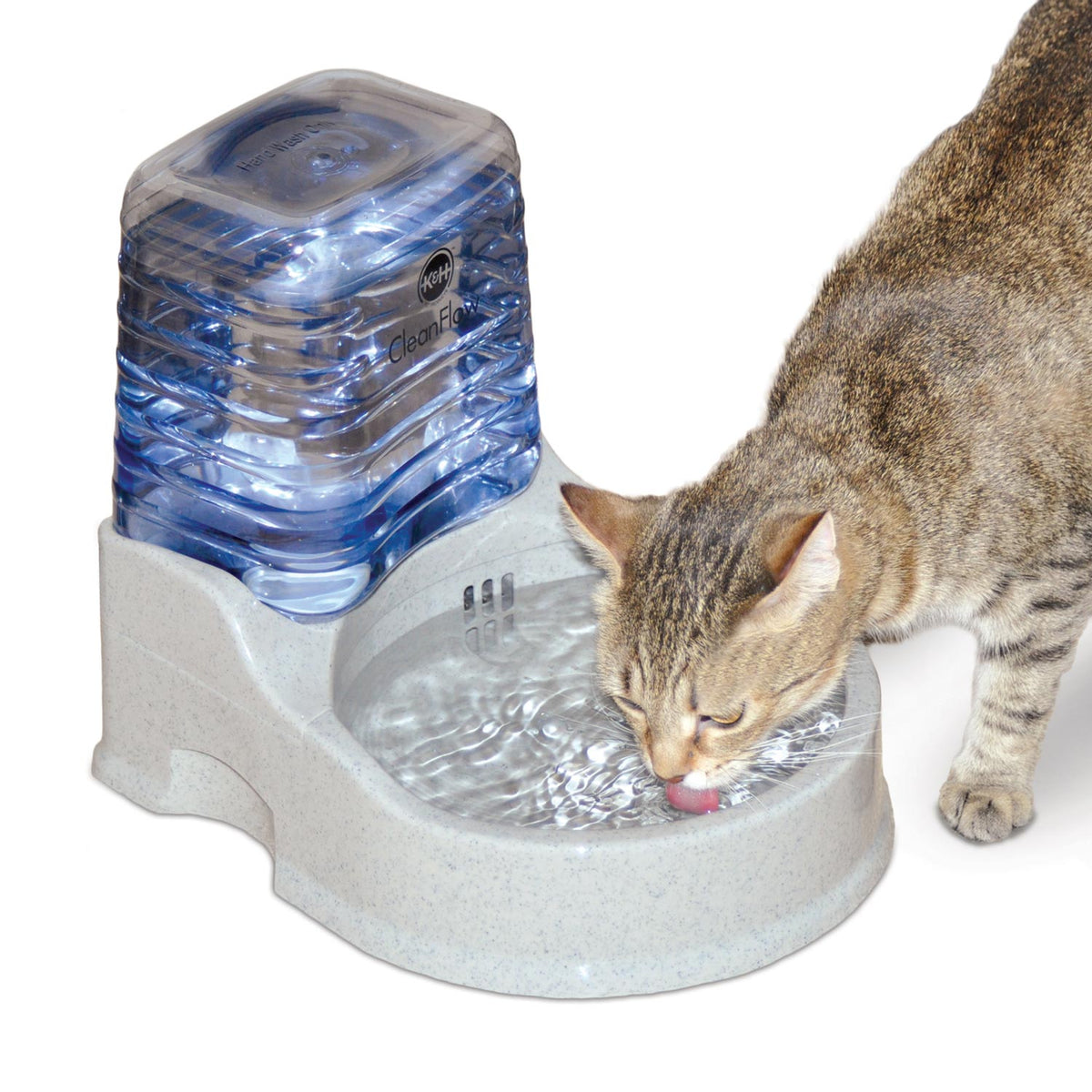 K H CleanFlow Filtered Water Bowl for Cats K H Pet Products