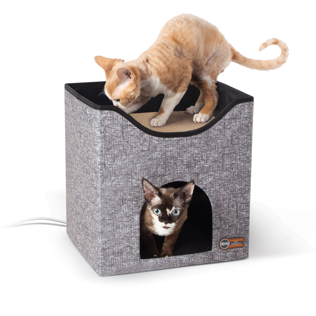 Cat store scratching playhouse