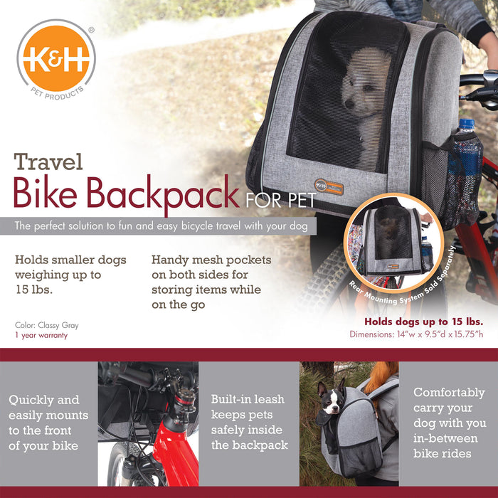 K&H Travel Bike Backpack for Pet