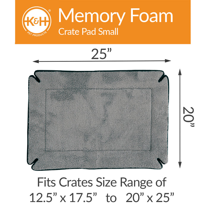 K&H Memory Foam Crate Pad