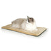 Thermo-Kitty Mat Heated Cat Bed Mocha/Tan