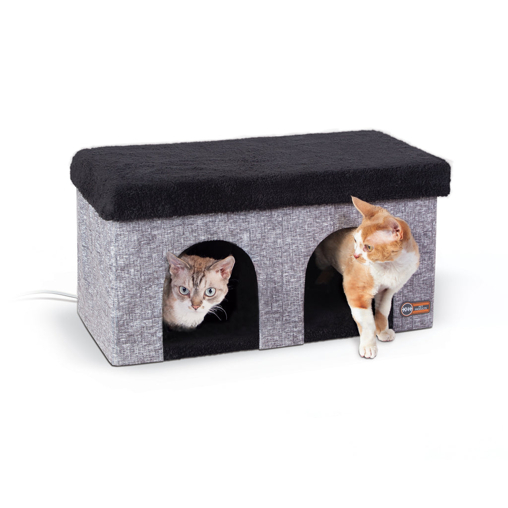 View of Indoor Heated Cat Beds — K&H Pet Products